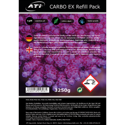 ATI- Carbo Ex Refill Pack. 3250 g Granulat