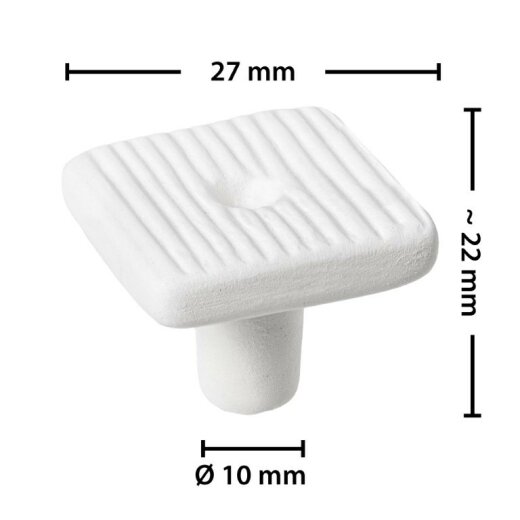 ARKA® myREEF®-Plugs Quadratisch 27mm 12 Stück