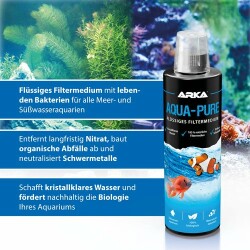Aqua-Pure - flüssiges Filtermedium mit Bakterien (5 L.)