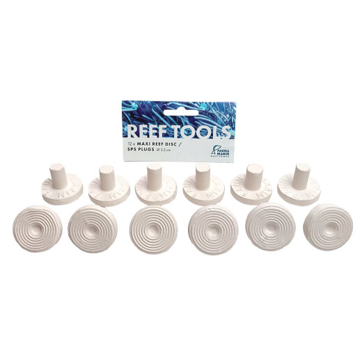 Mini Reef Disc - SPS Plugs Ø 3,3cm - 12 ST.