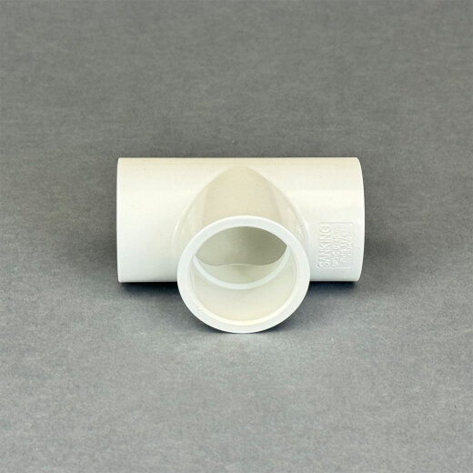 PVC Weiß T-Stück 90° 40 mm