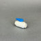 PVC Kugelhahn 25 mm in Weiß/Blau kompakt