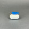 PVC Kugelhahn 32 mm in Weiß/Blau kompakt