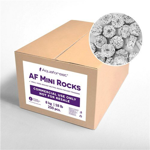AF Mini Rocks White  250 pcs. commercial