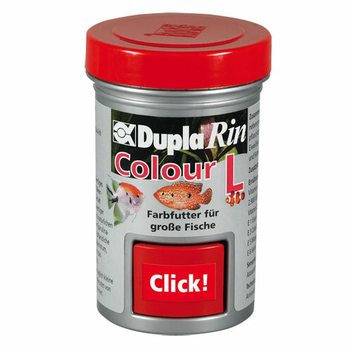 DuplaRin Colour L, für große Fische, 65 ml, Dosierer