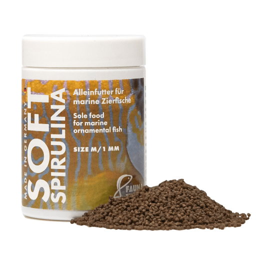 Soft Spirulina M - Alleinfutter für marine Zierfische - 63 g