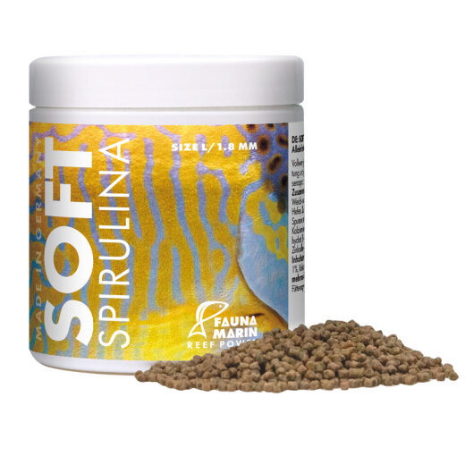 Soft Spirulina L - Alleinfutter für marine Zierfische - 150 g