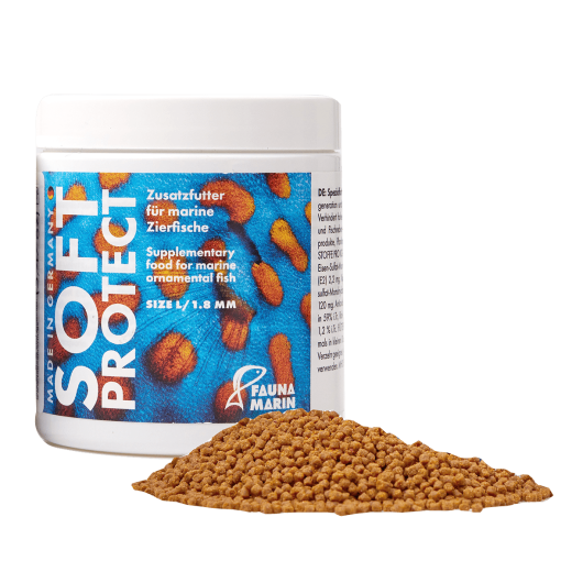 Soft Protect L - Zusatzfutter für marine Zierfische - 155 g