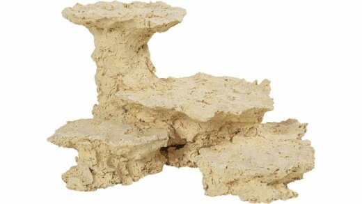 ARKA Riffkeramik Riffplateau mit Turm ca. 15 cm (Höhe des Turms)