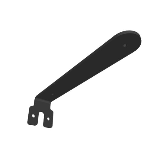 Hängesystem F (inkl. Bügel) - für TESZLA / MINOX schwarz