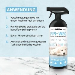 Pipi-Weg Urin- & Fleckenenterner Hund (100ml.)