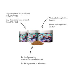 Coral Sprint - Langzeitspezialfutter für Korallen (SPS/LPS/NPS) - 175 g