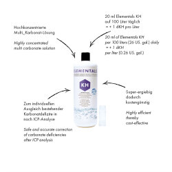 Elementals KH - Karbonathärte - 1000 ml