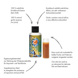 Knoblauchessenz / Garlic Essence - 100% natürliches Knoblauchextrakt - 100 ml
