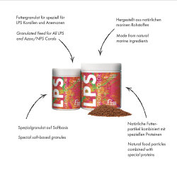 LPS Grow + Color M Futtergranulat für LPS-Korallen 60 g