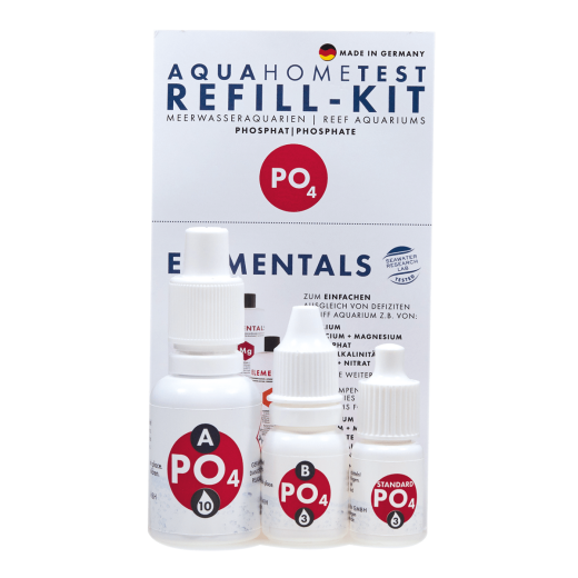 AquaHomeTest Refill-Kit  PO4 - Nachfüll-Set / Refill set