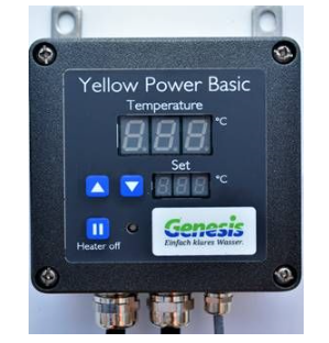 EVO Yellow Power Basic Pro Steuerung für Heizelement, 1,5 kW oder 2,5 kW