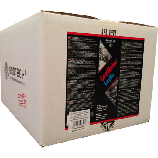 CoralMarine EasyMix Salz 25kg / 750 l  (4 x 50 Gallons) Karton / Carton