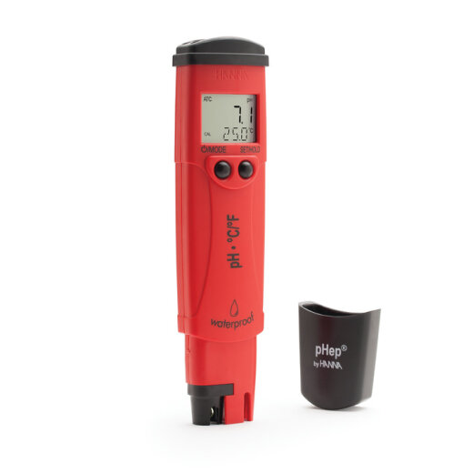 Tester pHep®4 f. pH/°C, wasserdicht, Messgenauigkeit: ±0,1 pH