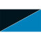 Fotorückwand blau / schwarz  0,30 x 25 m