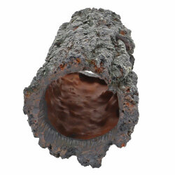 Bark Hole  23 x 9 x 9 cm