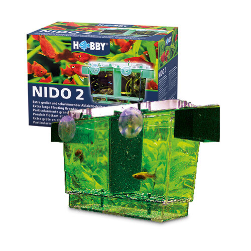 Nido 2, Ablaichbehälter  21 x 16 x 14 cm