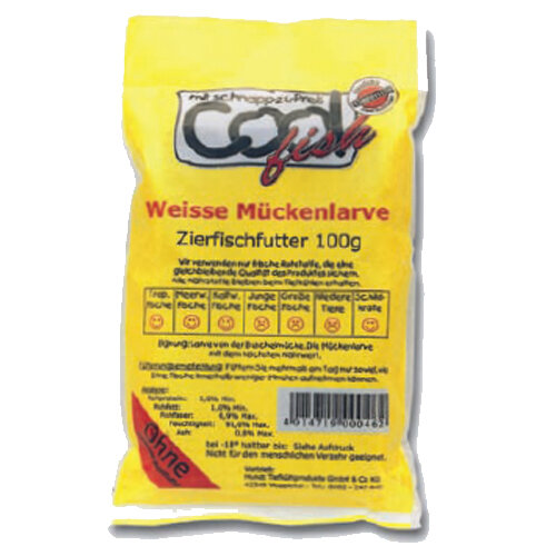 cool fish Weiße Mückenlarve - Schoko