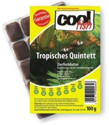 cool fish Tropisches Quintett - Blister - 100g