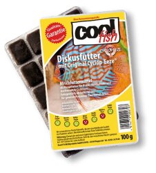 cool fish Diskusfutter mit Cyclop-Eeze - Blister - 100g