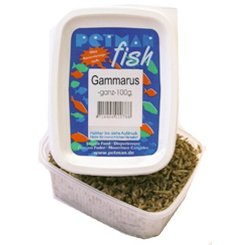 Petman fish 100% Gammarus Bachflohkrebse GANZ o. W.