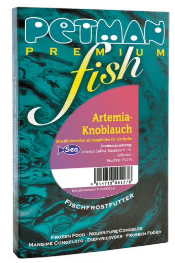 Petman fish Artemia-Knoblauch - Blister