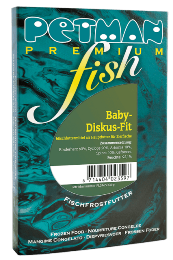 Petman fish Baby Diskus Fit by PETMAN Blister - 100g