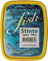 Petman fish 100% Stinte GANZ, ohne Wasser