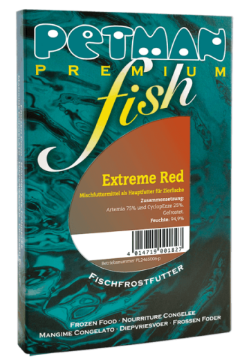 Petman fish EXTREME RED - Blister - 100g