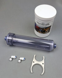 Silikatfilter ca. 500 ml inklusive Reinstwasserharz 1000 ml
