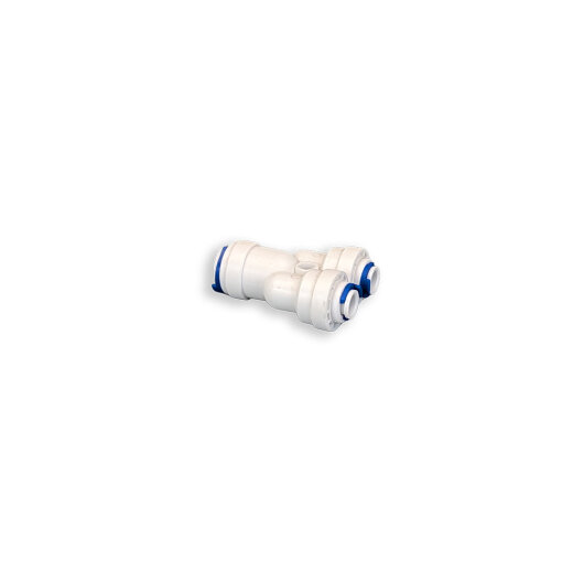 Y-Stück 1/4 (6mm) x 1/4 (6mm) x 3/8 Zoll (10mm)