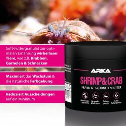 ARKA Garnelen- und Krabbenfutter SHRIMP&CRAB 150 ml (50g)