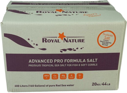 Premium Sea Salt 20 kg Carton Box