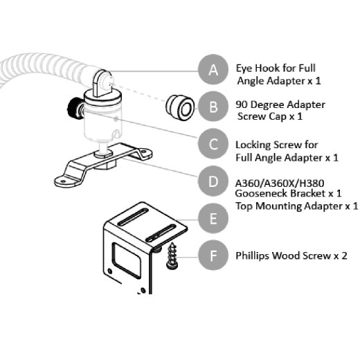 Replacement Mounting Adapter Parts