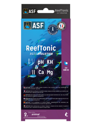 Reef Tonic 1 & 2, 2x500ml - pH, kH and Ca stabilizer