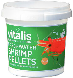 Freshwater Shrimp Pellets Süsswasser Ø 1 mm -...