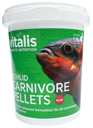 Cichlid Carnivore Pellets Süsswasser Ø 1mm -...